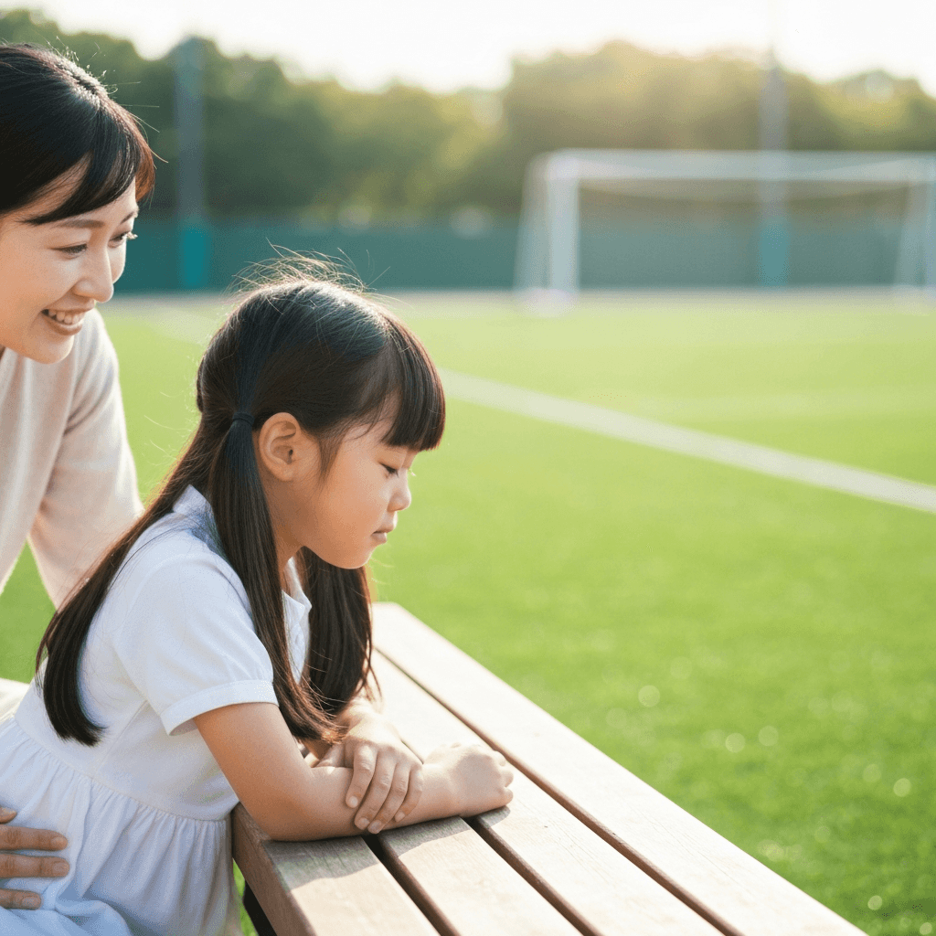 スポーツに取り組む子ども