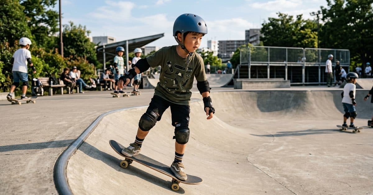 スケートボードに向いている子の特徴|オリンピック競技の適性診断